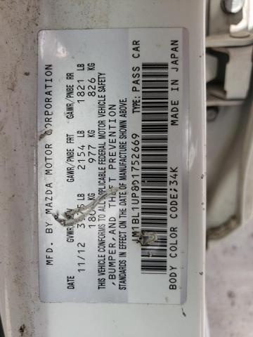 Photo 10 from auction – 2013 MAZDA 3 I with VIN JM1BL1UP8D1752669