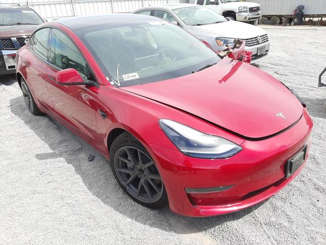 TESLA MODEL 3 2022 with VIN 5YJ3E1EA8NF184800 - Photo from auction