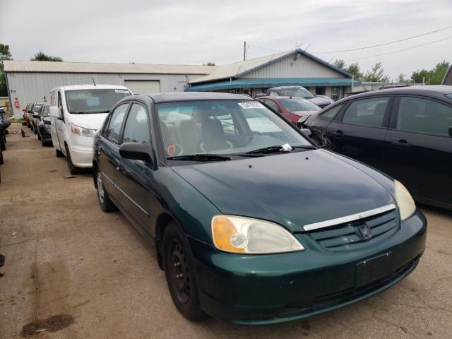 HONDA CIVIC LX 2002 with VIN 1HGES16562L070565 - Photo from auction