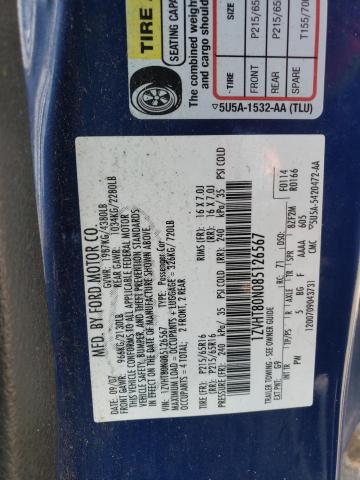 Photo 10 from auction – 2008 FORD MUSTANG with VIN 1ZVHT80N085126567