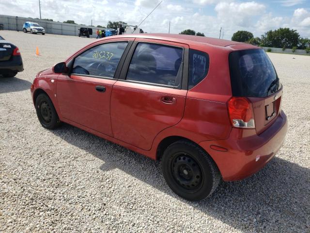 Photo 3 from auction – 2007 CHEVROLET AVEO BASE with VIN KL1TD66647B702165