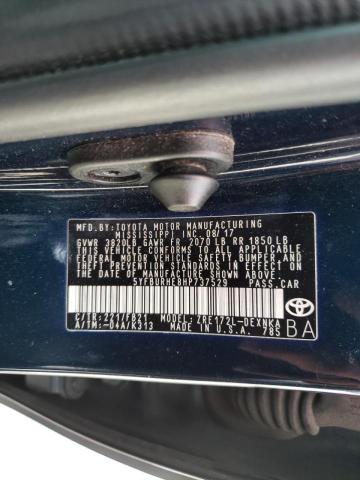 Photo 10 from auction – 2017 TOYOTA COROLLA L with VIN 5YFBURHE8HP737529