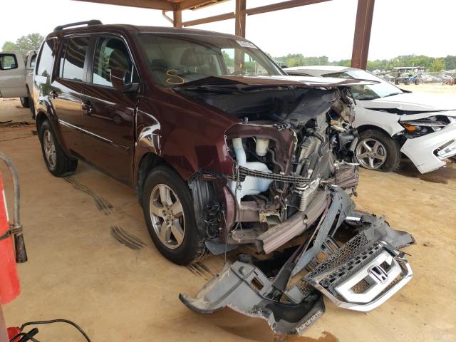 HONDA PILOT EXL 2011 with VIN 5FNYF3H52BB010519 - Photo from auction