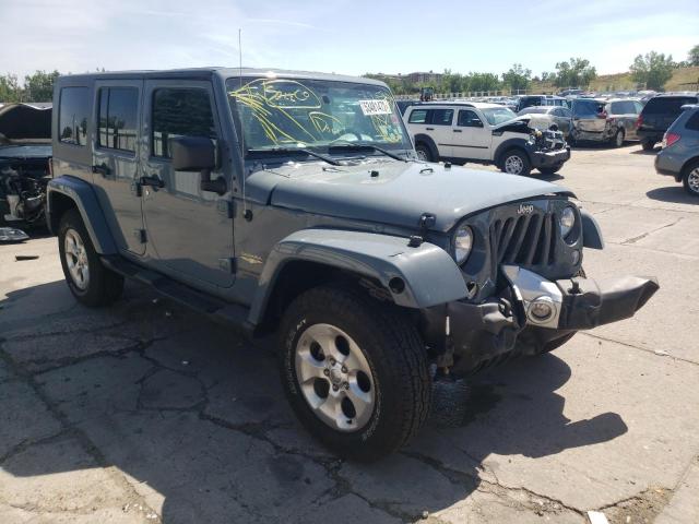 JEEP WRANGLER U 2015 with VIN 1C4BJWEG6FL717606 - Photo from auction