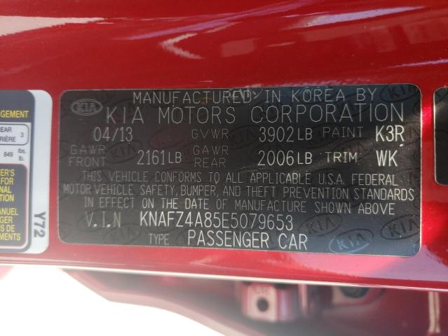 Photo 10 from auction – 2014 KIA FORTE EX with VIN KNAFZ4A85E5079653
