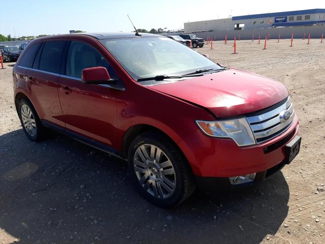 FORD EDGE SEL 2008 with VIN 2FMDK49C48BA44122 - Photo from auction