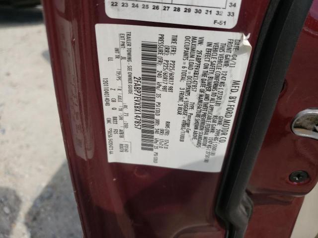 Photo 10 from auction – 2011 FORD CROWN VICT with VIN 2FABP7EVXBX147857