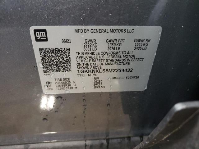 Photo 10 from auction – 2021 GMC ACADIA DEN with VIN 1GKKNXLS5MZ234432
