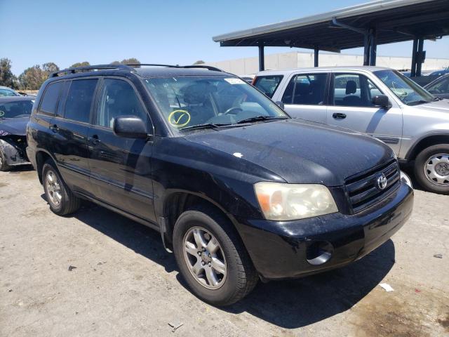 TOYOTA HIGHLANDER 2006 with VIN JTEDP21A260112318 - Photo from auction