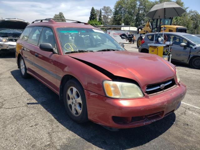 SUBARU LEGACY L 2002 with VIN 4S3BH635627302527 - Photo from auction