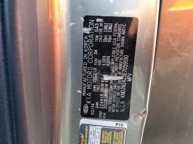 Photo 10 from auction – 2014 KIA SOUL with VIN KNDJN2A25E7059190