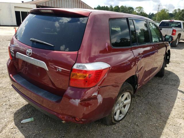 Photo 4 from auction – 2008 TOYOTA HIGHLANDER with VIN JTEDS41A582024008