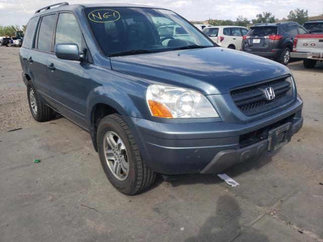 HONDA PILOT EXL 2005 with VIN 2HKYF18595H516326 - Photo from auction