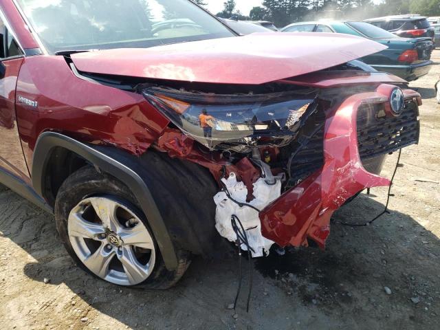 Photo 9 from auction – 2021 TOYOTA RAV4 LE with VIN JTMLWRFV0MD126229