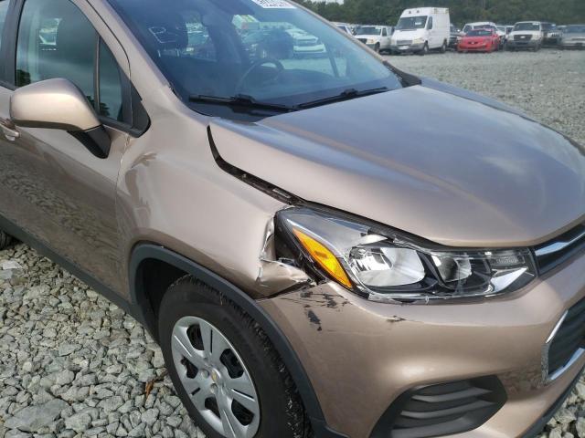 Photo 9 from auction – 2018 CHEVROLET TRAX LS with VIN 3GNCJKSB7JL152003