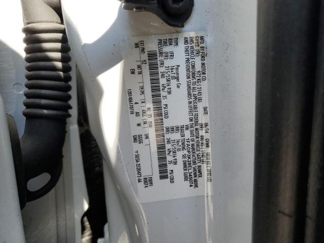 Photo 10 from auction – 2014 FORD FOCUS SE with VIN 1FADP3K28EL345074