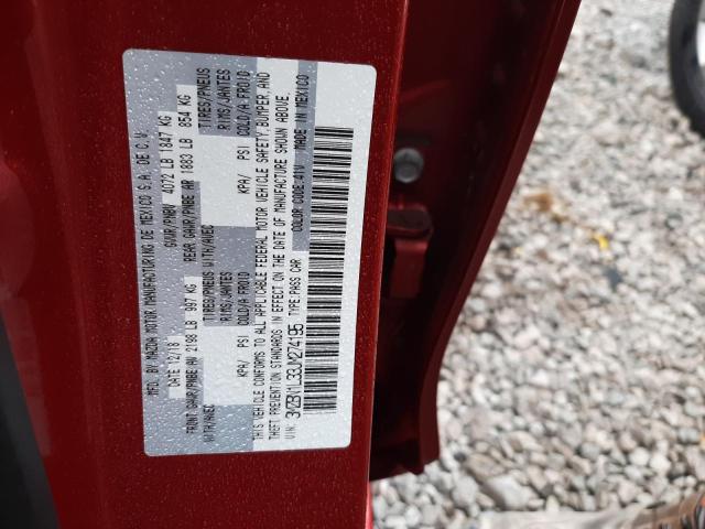 Photo 10 from auction – 2018 MAZDA 3 TOURING with VIN 3MZBN1L33JM274195