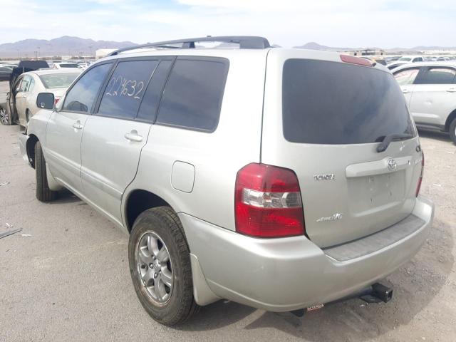 Photo 3 from auction – 2005 TOYOTA HIGHLANDER with VIN JTEEP21A750131868
