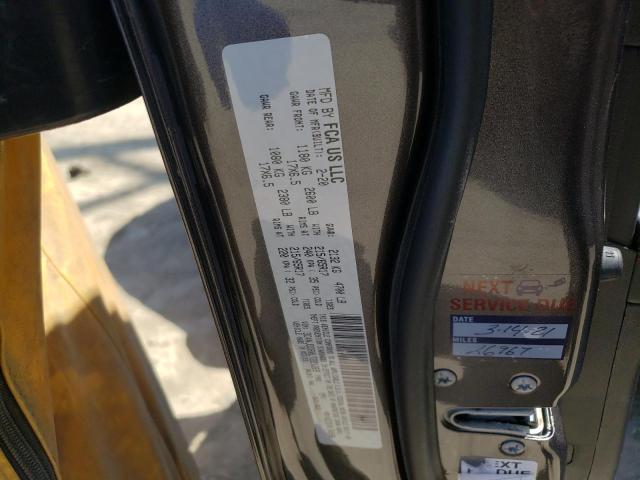 Photo 10 from auction – 2020 JEEP COMPASS TR with VIN 3C4NJDDB0LT221269