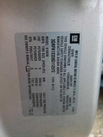 Photo 10 from auction – 2008 CHEVROLET AVALANCHE with VIN 3GNFK12358G112972