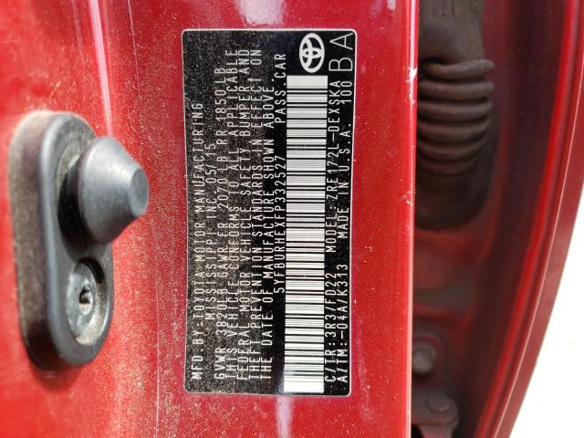 Photo 10 from auction – 2015 TOYOTA COROLLA L with VIN 5YFBURHEXFP332527