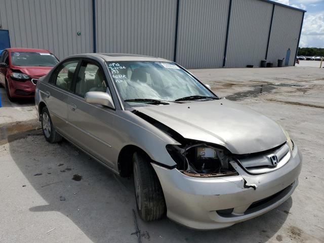 Photo 1 from auction – 2005 HONDA CIVIC EX with VIN 2HGES26865H543639
