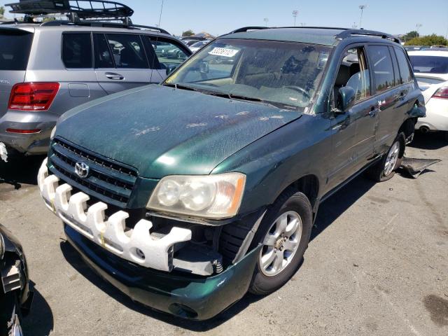 Photo 2 from auction – 2001 TOYOTA HIGHLANDER with VIN JTEGF21A610022596