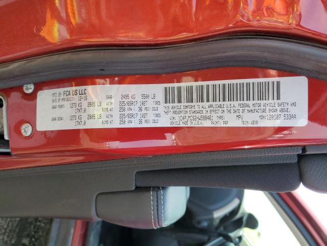 Photo 10 from auction – 2017 JEEP CHEROKEE L with VIN 1C4PJMCS2HW588461