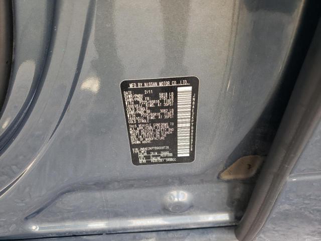 Photo 10 from auction – 2011 NISSAN QUEST S with VIN JN8AE2KP7B9009728