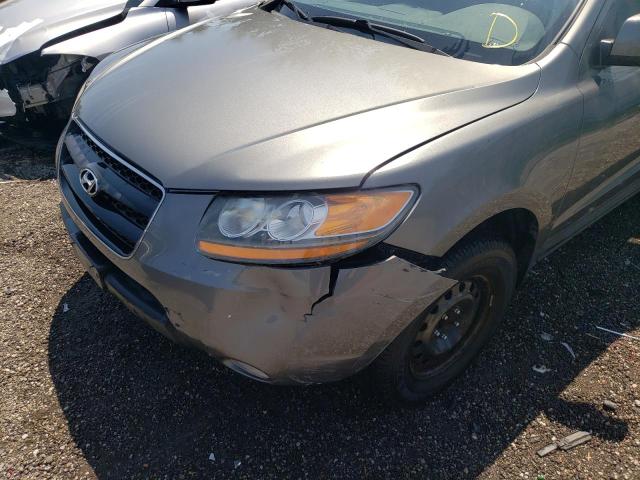 Photo 9 from auction – 2009 HYUNDAI SANTA FE G with VIN 5NMSG13E99H259844
