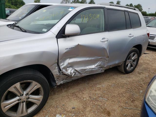 Photo 9 from auction – 2008 TOYOTA HIGHLANDER with VIN JTEES43A882010993