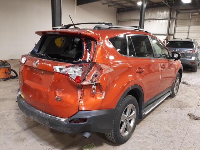 Photo 4 from auction – 2015 TOYOTA RAV4 XLE with VIN JTMRFREV5FD149388