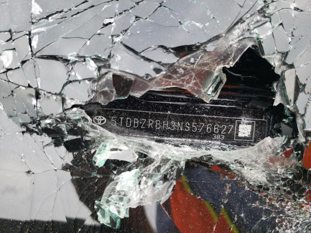 Photo 10 from auction – 2022 TOYOTA HIGHLANDER with VIN 5TDBZRBH3NS576627