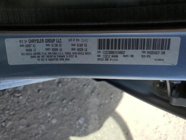 Photo 10 from auction – 2012 CHRYSLER 200 TOURIN with VIN 1C3CCBBB6CN160622
