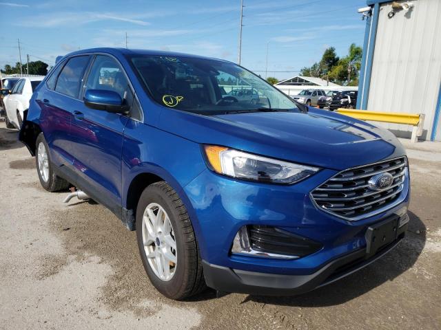 FORD EDGE SEL 2022 with VIN 2FMPK4J95NBA53372 - Photo from auction