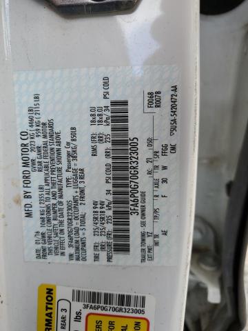 Photo 10 from auction – 2016 FORD FUSION S with VIN 3FA6P0G70GR323005
