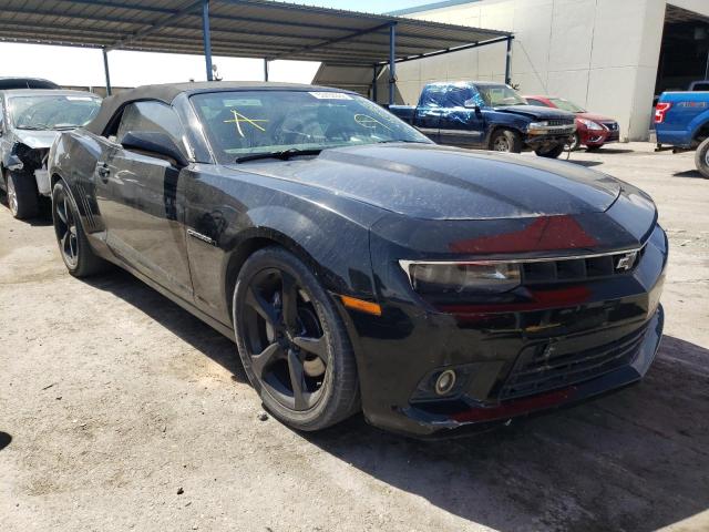 CHEVROLET CAMARO 2SS 2014 with VIN 2G1FK3DJ4E9141233 - Photo from auction