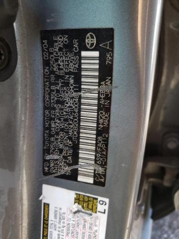 Photo 10 from auction – 2004 TOYOTA PRIUS with VIN JTDKB20U640048111