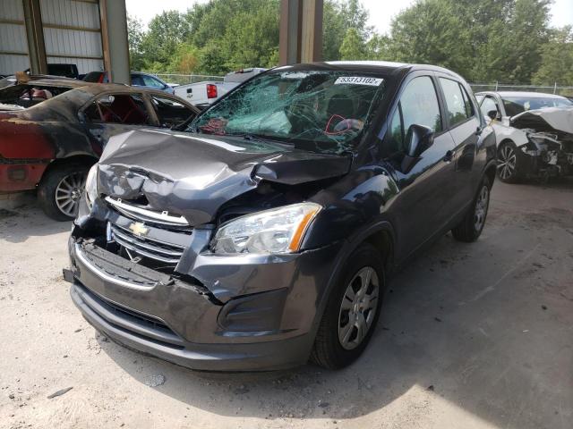 Photo 2 from auction – 2016 CHEVROLET TRAX LS with VIN 3GNCJKSB6GL212944