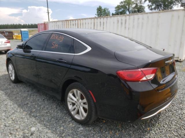 Photo 3 from auction – 2016 CHRYSLER 200 LIMITE with VIN 1C3CCCAB0GN106987