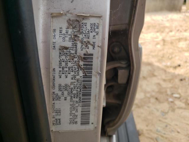 Photo 10 from auction – 1998 TOYOTA 4RUNNER LI with VIN JT3GN87R9W0082214