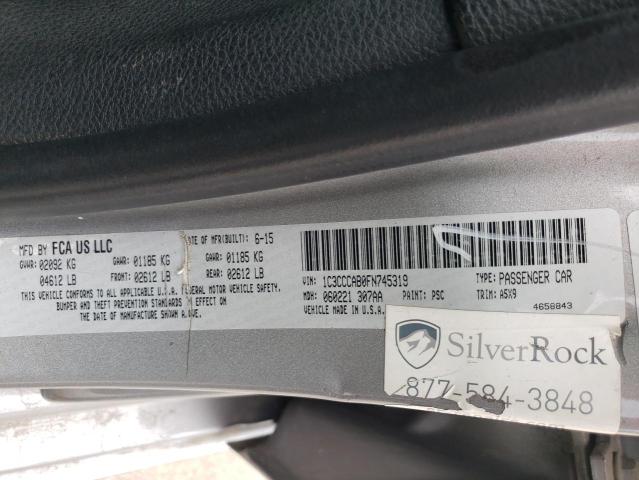 Photo 10 from auction – 2015 CHRYSLER 200 LIMITE with VIN 1C3CCCAB0FN745319
