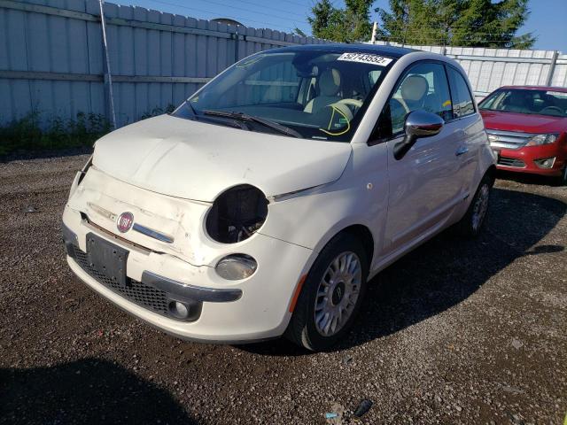 Photo 2 from auction – 2012 FIAT 500 LOUNGE with VIN 3C3CFFCR8CT201973