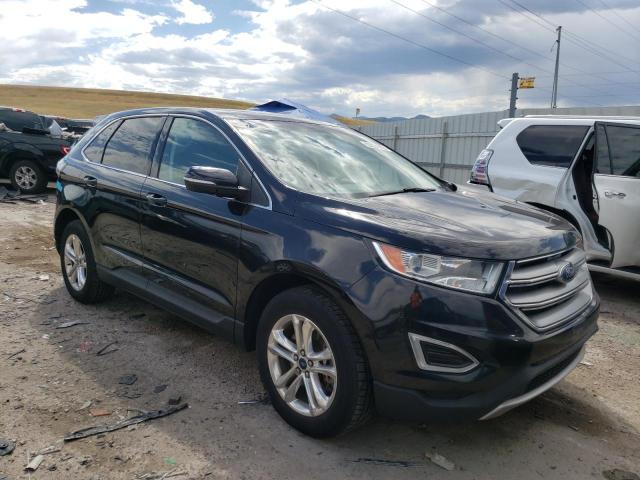 FORD EDGE SEL 2015 with VIN 2FMTK4J89FBB90872 - Photo from auction