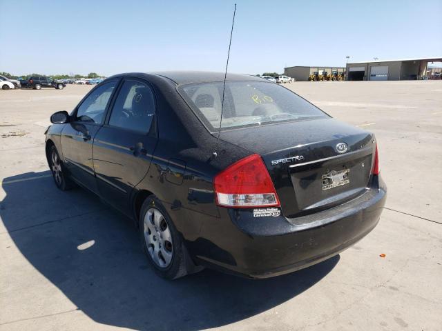 Photo 3 from auction – 2009 KIA SPECTRA EX with VIN KNAFE221495646569