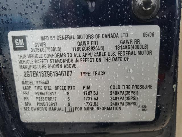 Photo 10 from auction – 2006 GMC NEW SIERRA with VIN 2GTEK13Z961346707