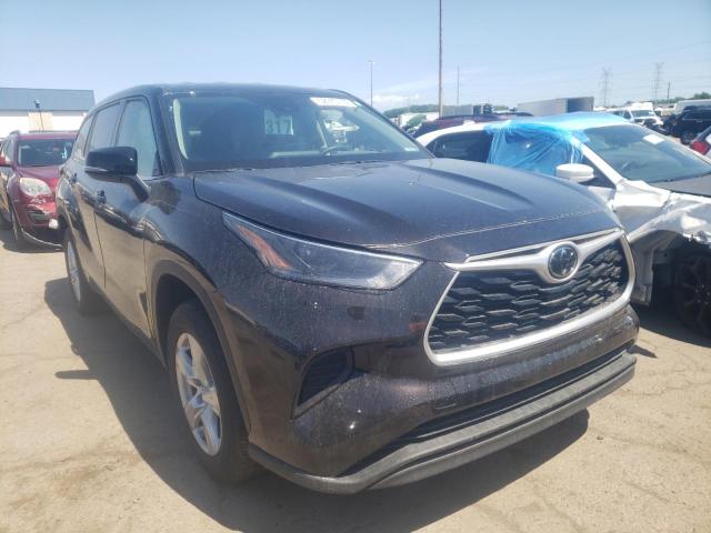 TOYOTA HIGHLANDER 2021 with VIN 5TDCZRAHXMS037331 - Photo from auction
