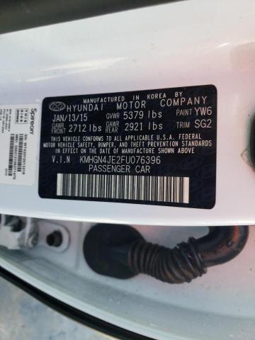 Photo 10 from auction – 2015 HYUNDAI GENESIS 3. with VIN KMHGN4JE2FU076396