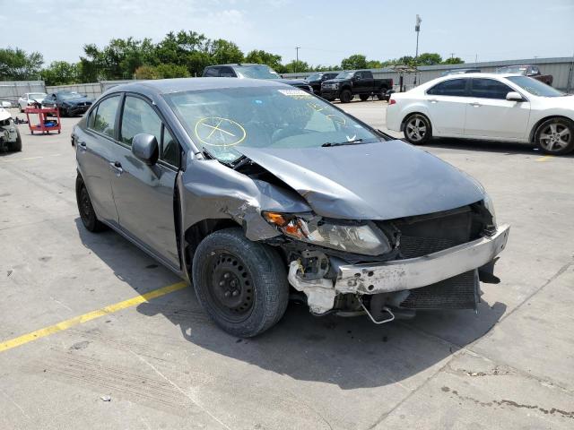 HONDA CIVIC LX 2012 with VIN 19XFB2F57CE358856 - Photo from auction