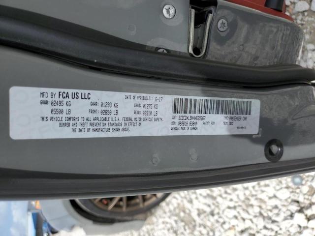 Photo 10 from auction – 2017 DODGE CHARGER SR with VIN 2C3CDXL9XHH629667